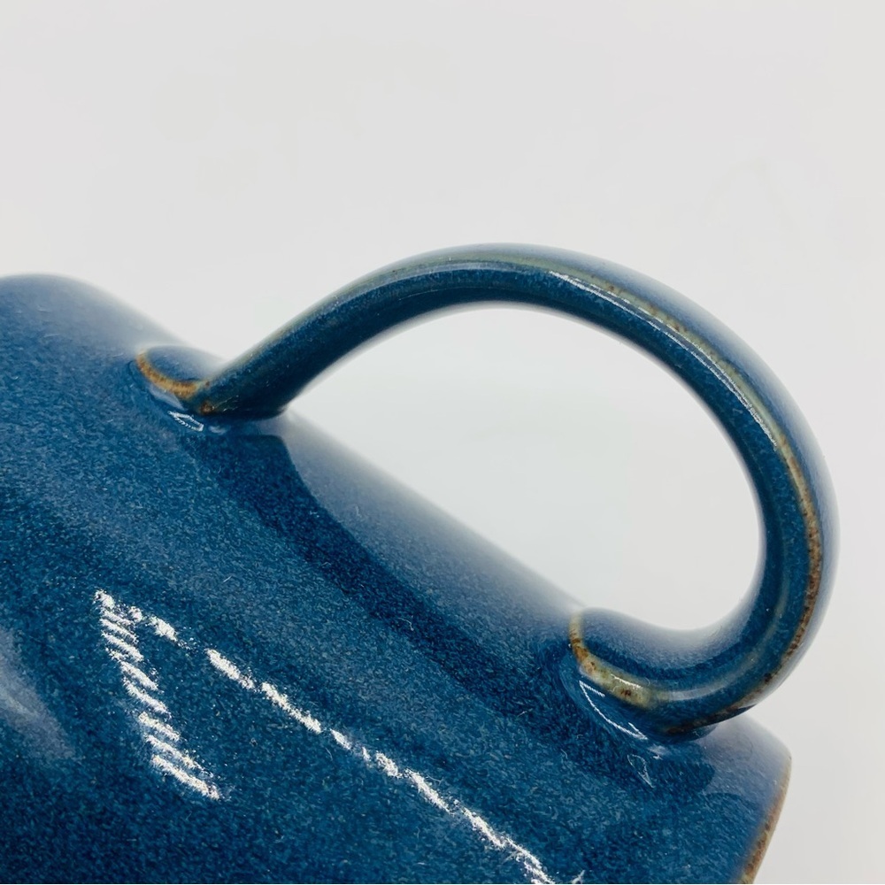 Vintage Otagiri Japan Speckled Stoneware Mug - Blue Iris - Picture 5 of 6